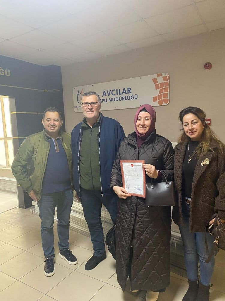 Tapu teslim gününden bir kare (2)