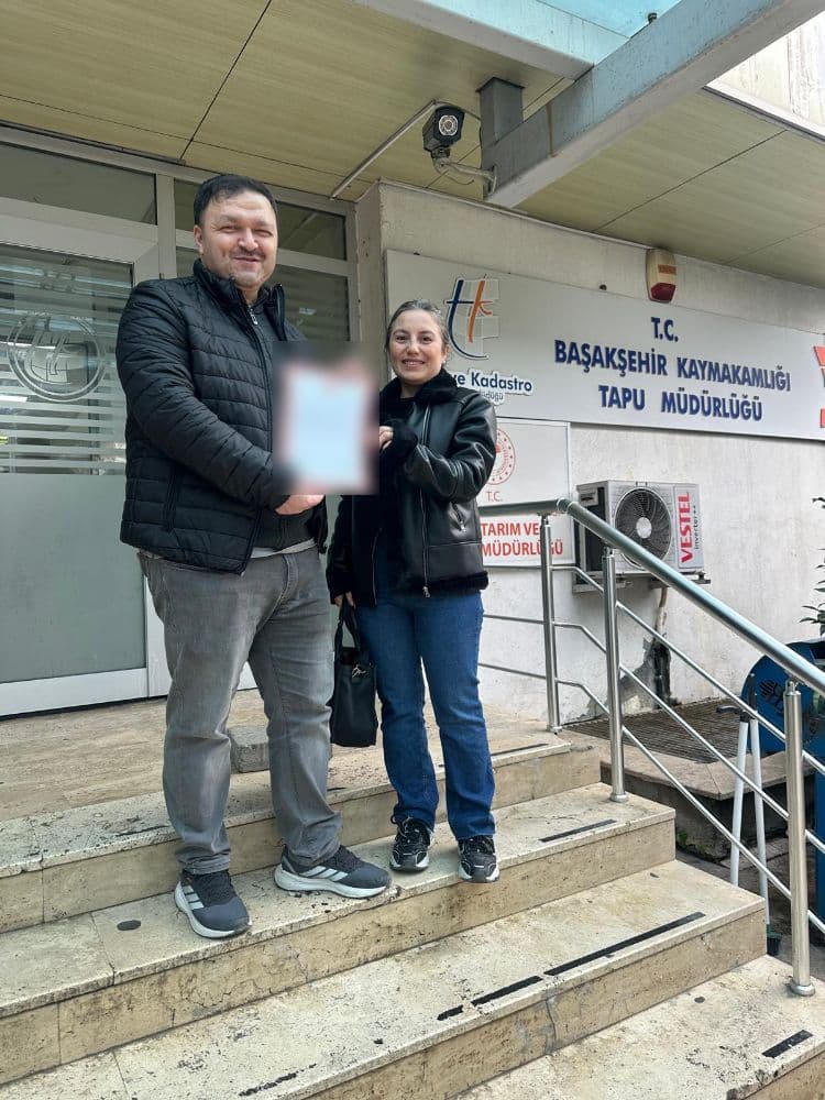Tapu teslim gününden bir kare (7)