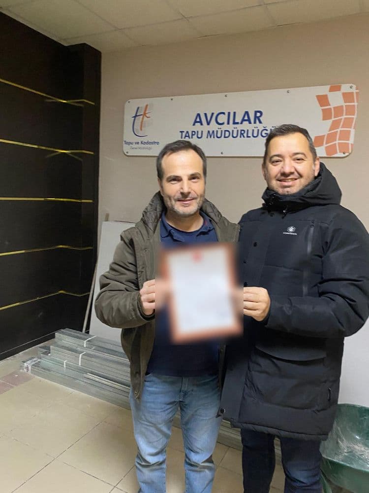 Tapu teslim gününden bir kare (12)